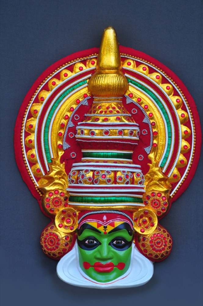Green south indian mask