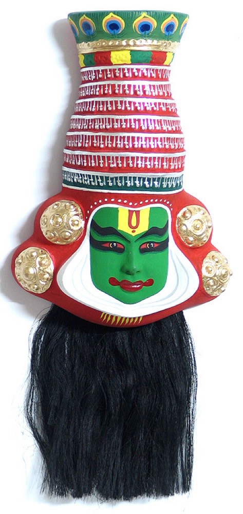 khthakali male black color mask