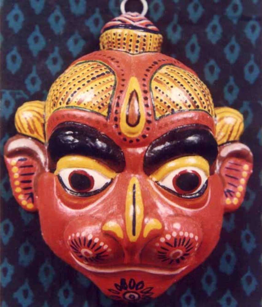 Orange mask