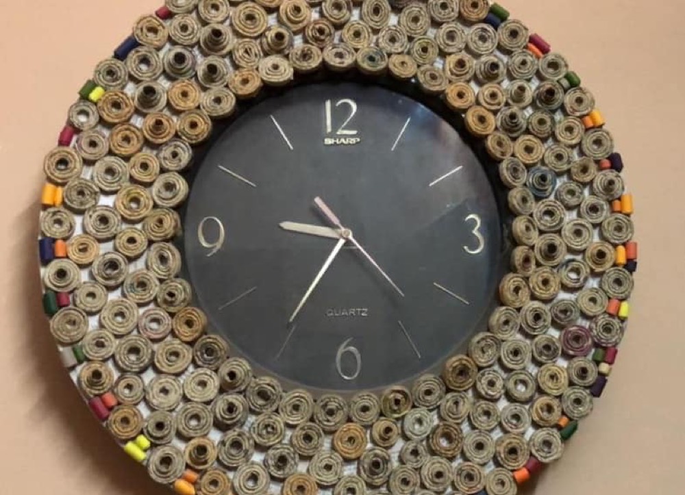 Paper clock
