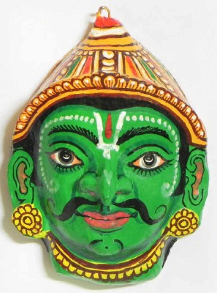 Ravan green mask