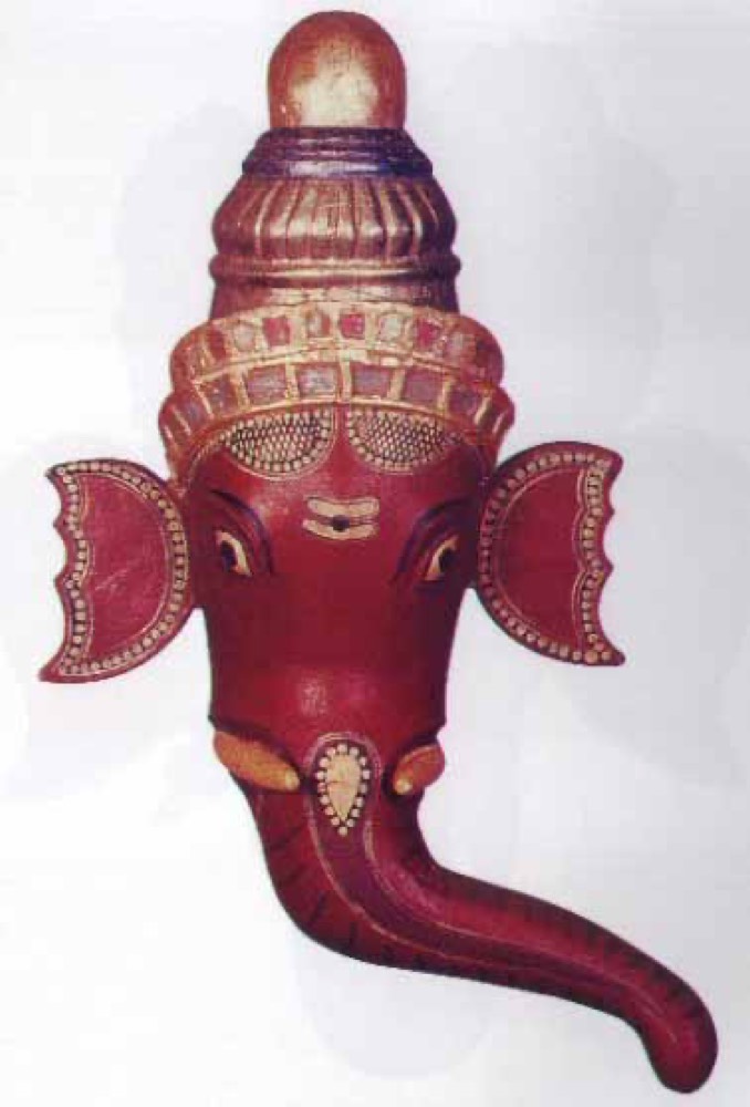 Red mask