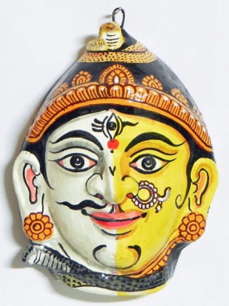 Shiv parvati mask