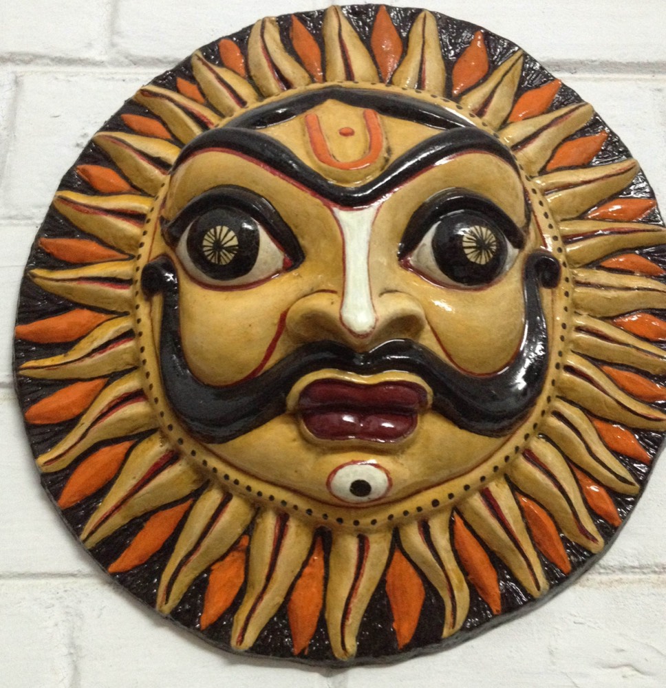 Sun wall decorator