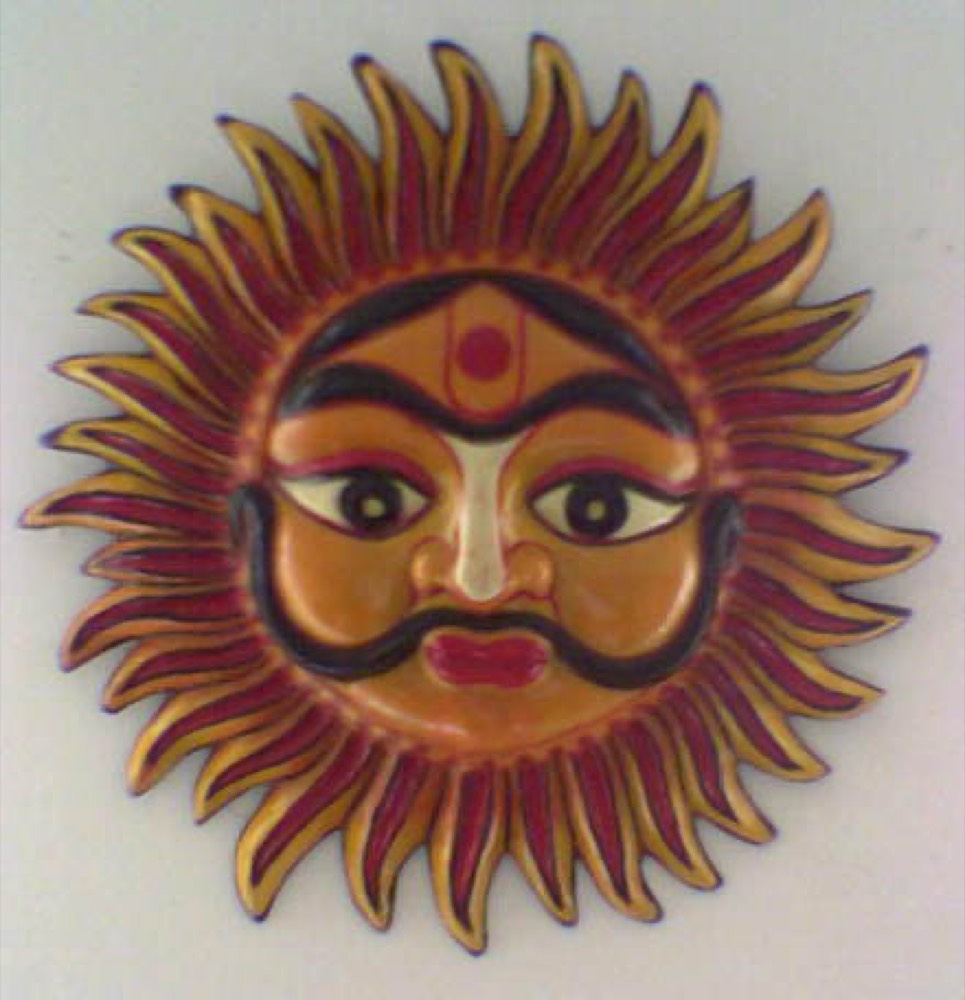 Sun wall decorator