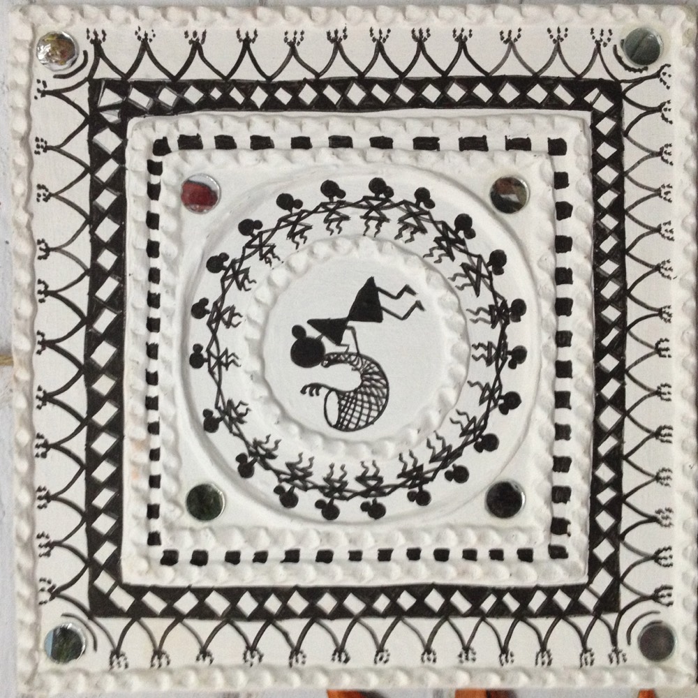 White mud art